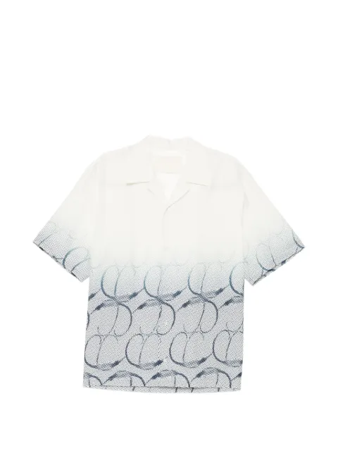 CROQUIS printed short-sleeves shirt Neutrals 9Q6211100