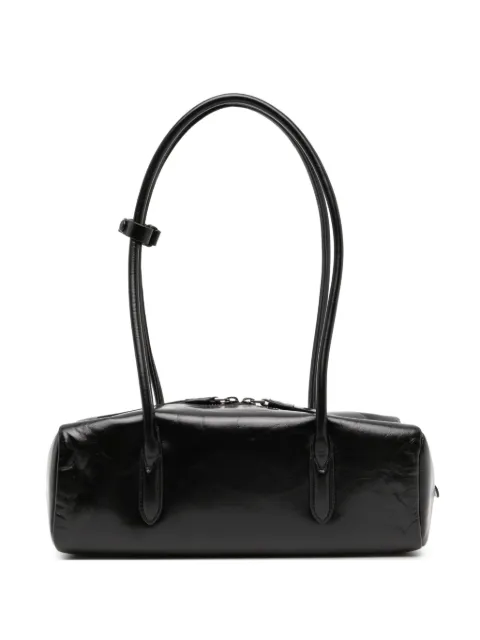 JNBY minimalist leather shoulder bag Black 7Q8L10200