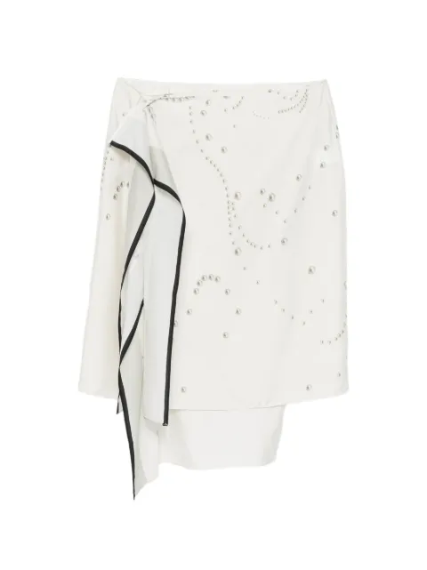 JNBY pearl-print wrap skirt Neutrals 5Q7D20920