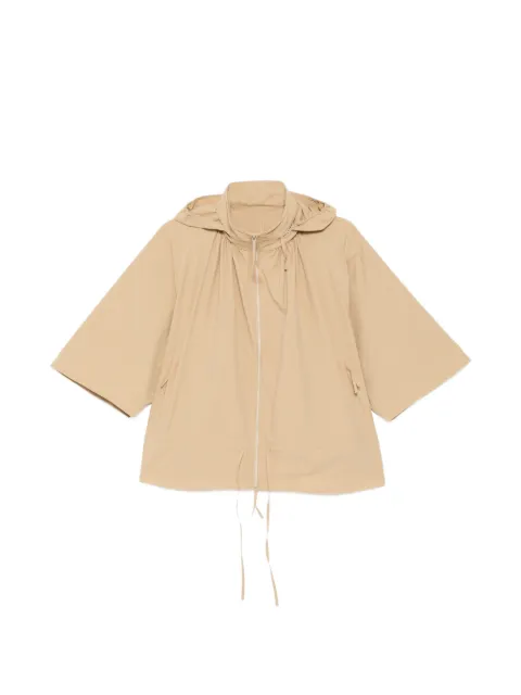LESS raglan-sleeve hooded jacket Neutrals 2Q7614620