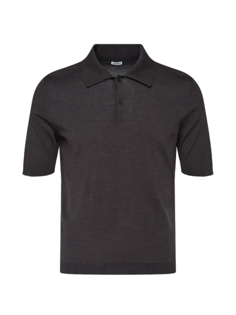 Jil Sander short-sleeve polo shirt Brown J22GL0142J14857201