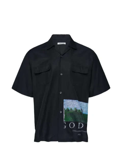 Undercover Godog short-sleeve shirt Black UP1F940