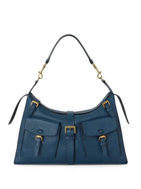 Mulberry Roxanne buckle-detail shoulder bag Blue A26HH0145748U939