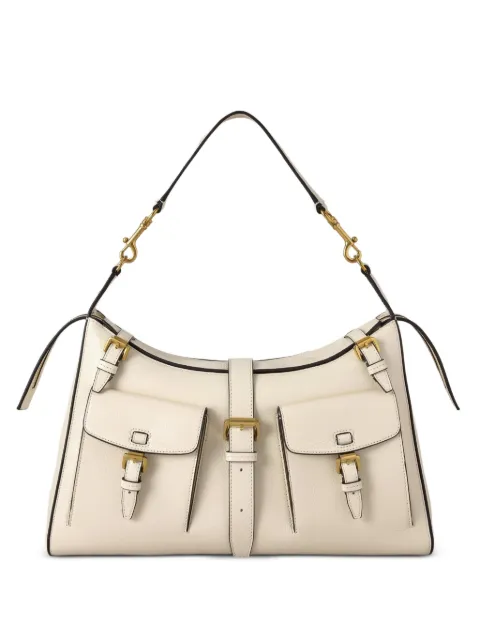 Mulberry Roxanne buckle-detail shoulder bag Neutrals A26HH0145748H687