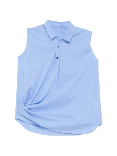 JNBY draped striped shirt Blue 5Q7211440