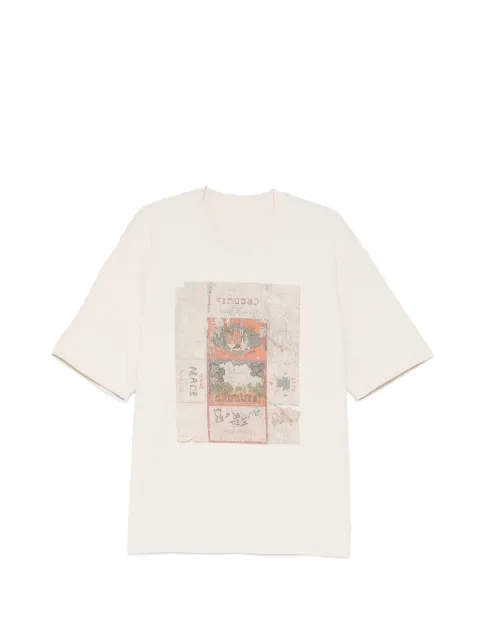 CROQUIS graphic-print tee Yellow 9Q7114520
