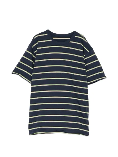 JNBY striped twist T-shirt Blue 5Q4113010