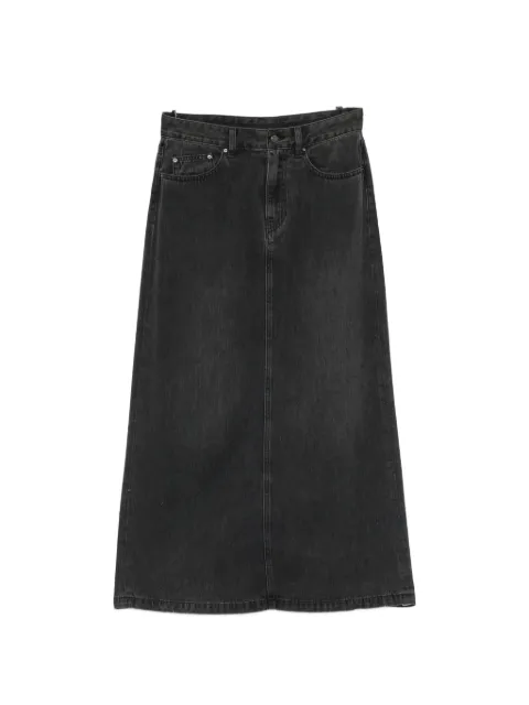 JNBY A-line maxi denim skirt Black 5Q7D11390