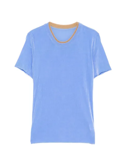 JNBY velvet T-shirt Blue 5Q7111810