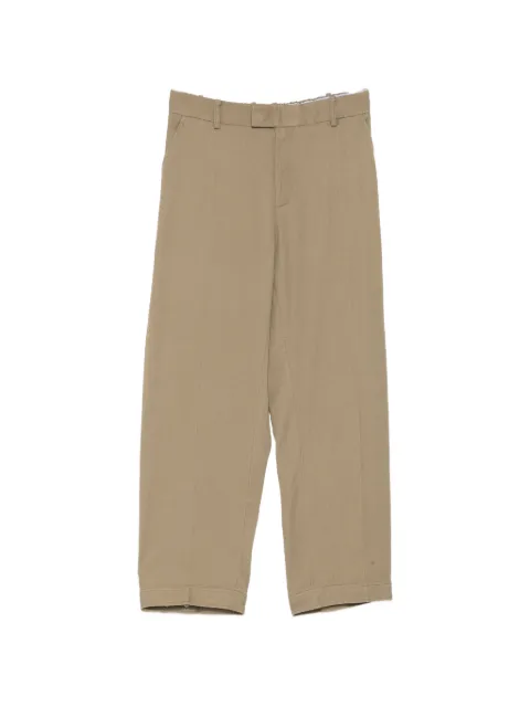 CROQUIS straight-tapered trousers Neutrals 9Q7E12500