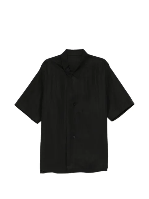 CROQUIS woven-button shirt Black 9Q7213410