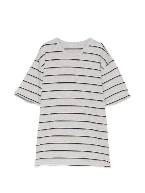 JNBY striped twist T-shirt Grey 5Q4113010