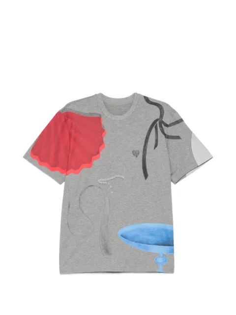 JNBY printed T-shirt Grey 5Q7111250