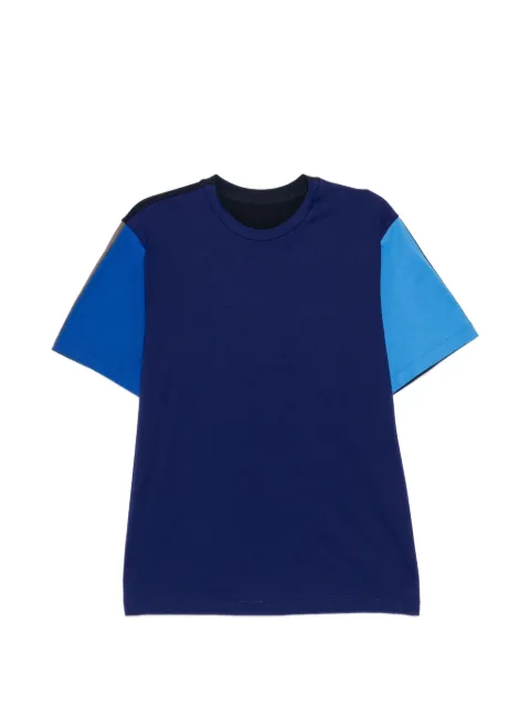 JNBY colour-block short-sleeve T-shirt Blue 5Q8110330