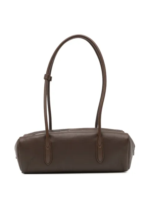 JNBY minimalist leather shoulder bag Brown 7Q8L10200