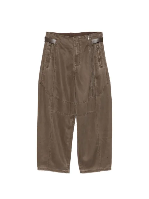 CROQUIS wide-leg trousers Brown 9Q7E11940