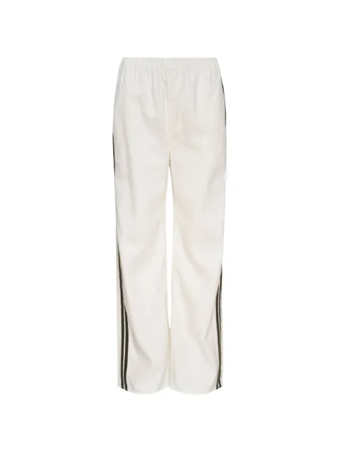 rag & bone Logan side-stripe track pants Neutrals RJ0626P1UWS00WHITESPORT