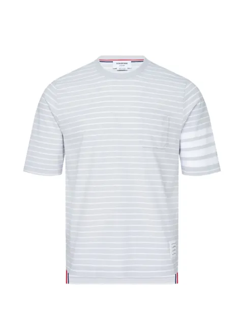 Thom Browne 4-Bar stripe pocket T-shirt Grey PF26MJS310AJ026900057