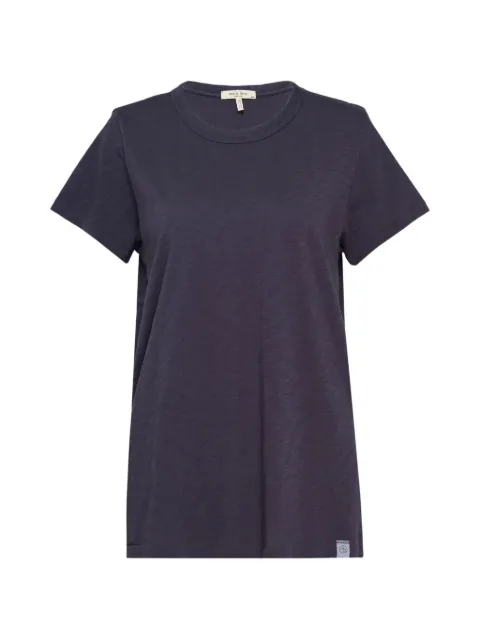 rag & bone crew-neck cotton T-shirt Blue WCC22HT012NM1200SALUTE