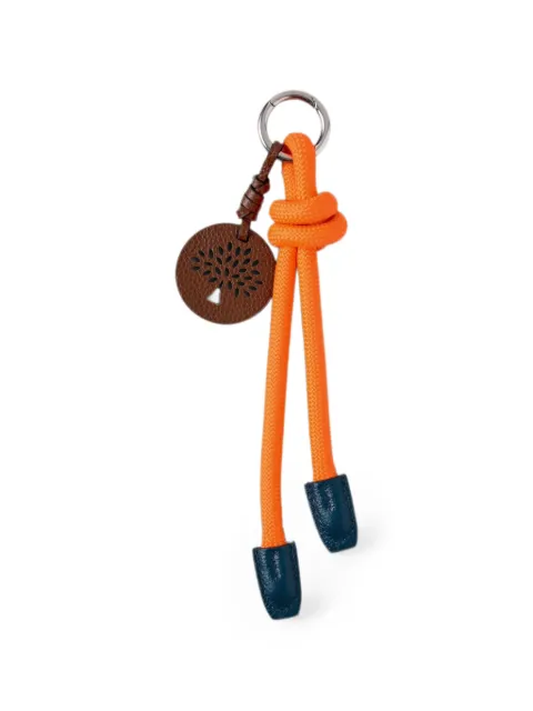 Mulberry rope knot keyring Orange A26RK6017000Z115