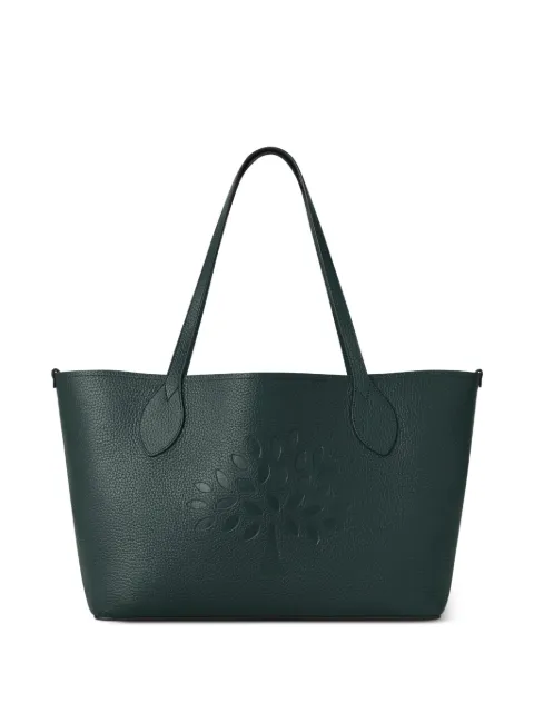 Mulberry Tree pebbled leather large tote bag Green BA26HH0140