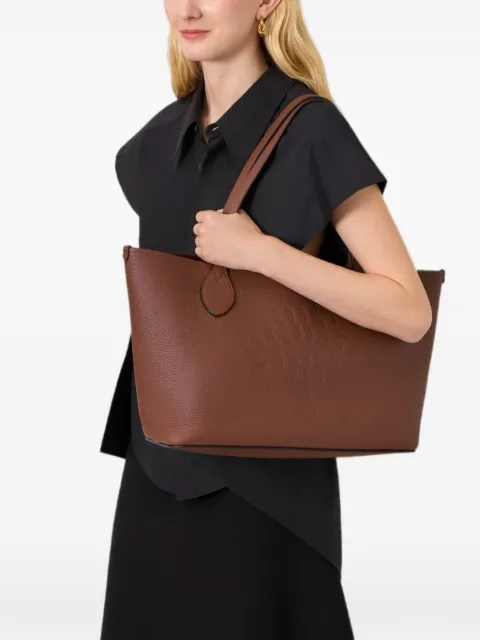Mulberry Tree pebbled tote bag Brown BA26HH0140736G222
