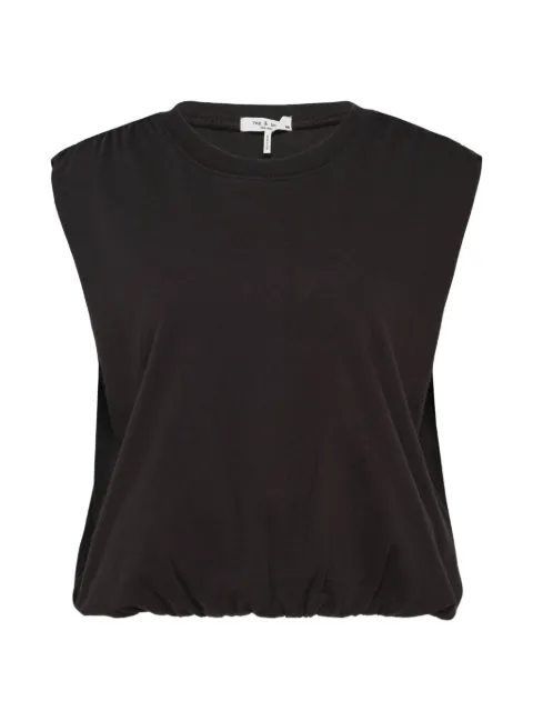rag & bone Mica Bubble tank top Black RE9D26PT3MW