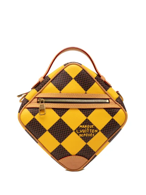 Louis Vuitton Pre-Owned 2024-2026 Damier Pop Chess Messenger satchel Yellow AZOEZGA8QOQFUA2O