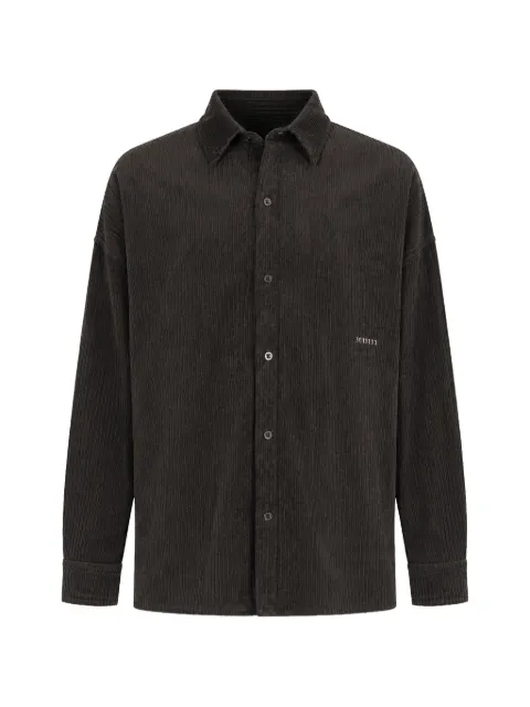 Société Anonyme corduroy-effect oversized shirt Green OVERSHIRTSA18U99CNPY88