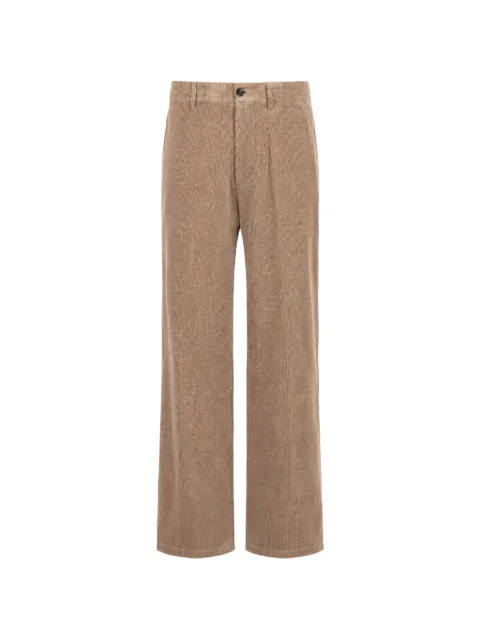 Société Anonyme wide-leg corduroy trousers Brown EMARKSA18U99CN100