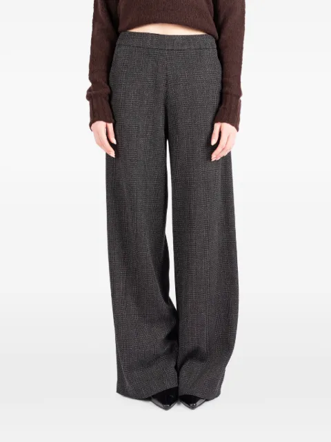 Société Anonyme Prince of Wales check wool trousers Grey JOSEPHINESA18W99WL100