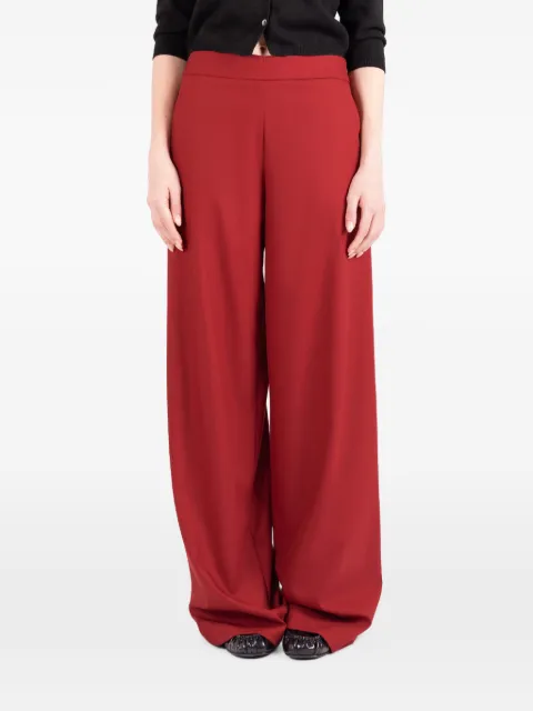 Société Anonyme Josephine wide-leg trousers Red JOSEPHINESA18W99WLPA65