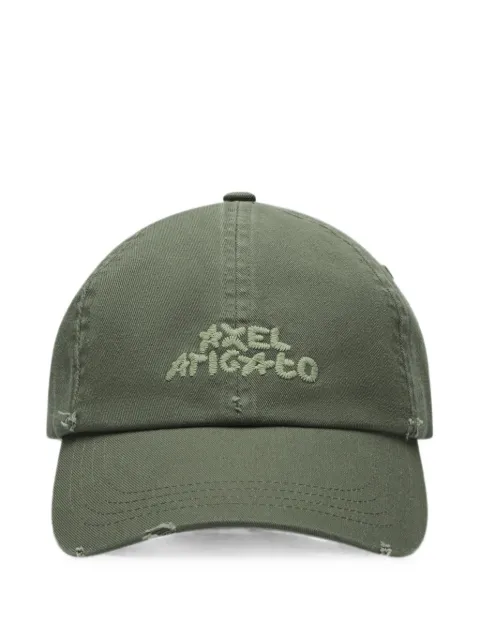Axel Arigato Floral Washed cap Green X3962006