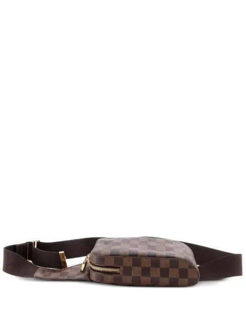 Louis Vuitton Pre-Owned Geronimos Waist Bag Damier belt bag Brown WYF742IJCN06LWFY