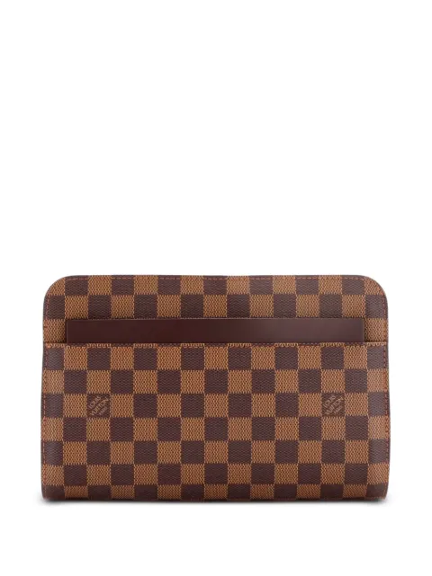 Louis Vuitton Pre-Owned Pochette Saint Louis Damier clutch bag Brown MT2WVDSEQ215KTTB