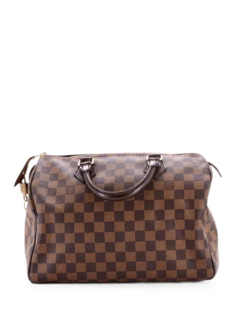 Louis Vuitton Pre-Owned Speedy Handbag Damier 30 satchel Brown M1YN8G0VWSCB7QLT