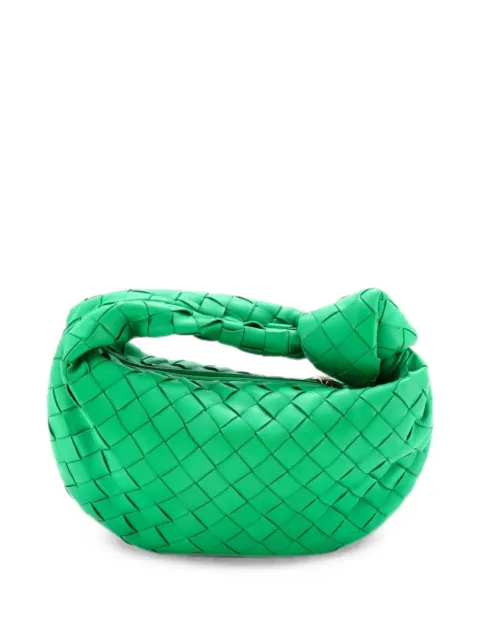 Bottega Veneta Pre-Owned BV Jodie Intrecciato Nappa Mini hobo bag Green LF8L3KZXBA9MJVQI