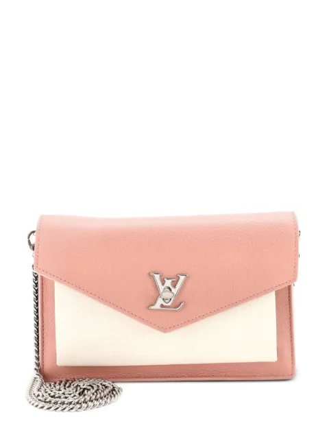 Louis Vuitton Pre-Owned Mylockme Chain Pochette Leather clutch bag Multicolour VPKSHXM5O10Y6NT9