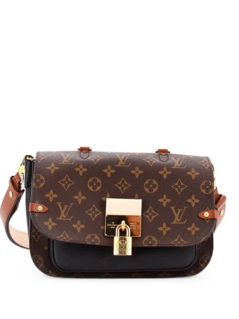 Louis Vuitton Pre-Owned Vaugirard Handbag Monogram Canvas with Leather satchel Brown I4WEE455XLA9T185