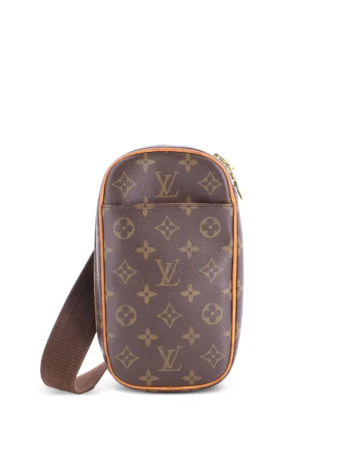 Louis Vuitton Pre-Owned Pochette Gange Monogram Canvas belt bag Brown SDCZ3VZUX5AV92WF