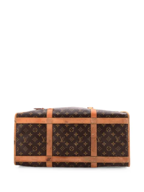 Louis Vuitton Pre-Owned Dog Carrier Bag Monogram Canvas 50 satchel Brown S3PLW3D8ST6ZQ1XA