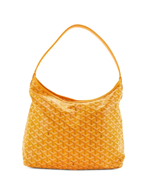 Goyard Pre-Owned Boheme Coated Canvas hobo bag Yellow 51YSGFL8HDJILD2Q