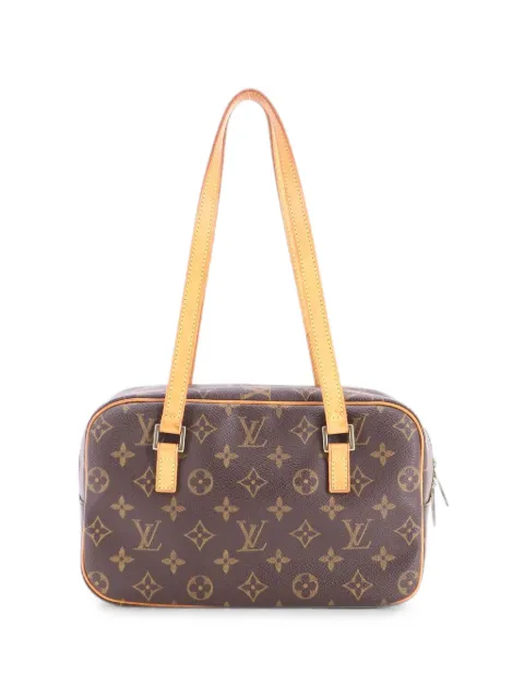Louis Vuitton Pre-Owned Cite Handbag Monogram Canvas MM shoulder bag Brown B90XTUHP8TL8I73P