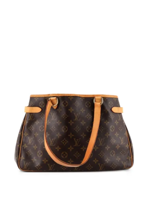 Louis Vuitton Pre-Owned Batignolles Handbag Monogram Canvas Horizontal tote bag Brown YNKJX076LHV2YJS8