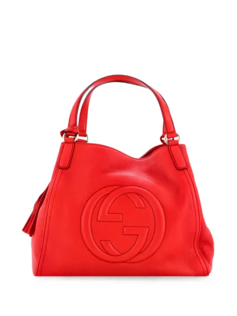 Gucci Pre-Owned Soho Leather Medium shoulder bag Red N57FSQ1ZKI1AF7EY
