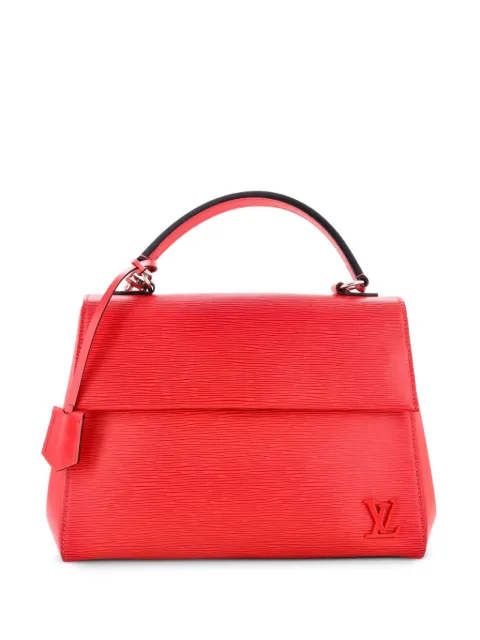 Louis Vuitton Pre-Owned Cluny Top Handle Bag Epi Leather MM satchel Red VHE4PY3IJMP5VATO