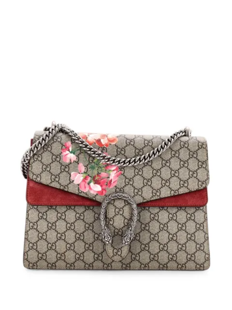 Gucci Pre-Owned Dionysus Bag Blooms Print GG Coated Canvas Medium shoulder bag Brown 5JYIP5CQ6CUPZSTJ