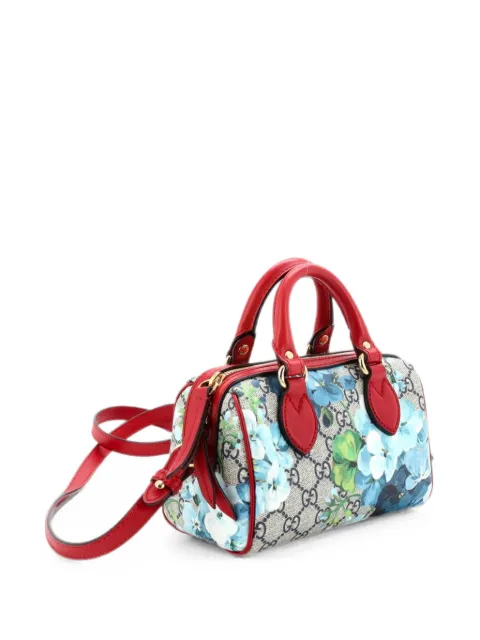 Gucci Pre-Owned Convertible Boston Bag Blooms Print GG Coated Canvas Nano shoulder bag Brown E0T1SRY0AZH8GXZD