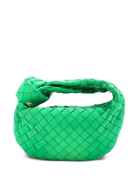 Bottega Veneta Pre-Owned BV Jodie Intrecciato Nappa Mini hobo bag Green BXGZ8ZLF2Z06SDTI
