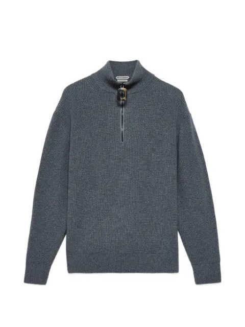 JW Anderson half-zip sweater Grey KW1481YN0542